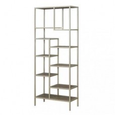 Стелаж для зберігання в стилі Loft Сірий NS-1919 2030x800x350 мм