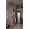 Самоклеюча декоративна 3D панель під катеринославську цеглу в рулоні 3D Loft 3080x700x3 мм Бежево-червоний