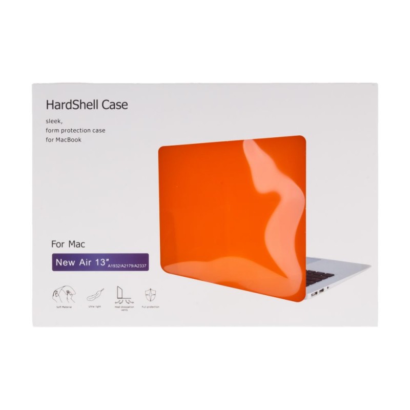 Чохол накладка Crystal Case Apple Macbook 13.3 Air Orange