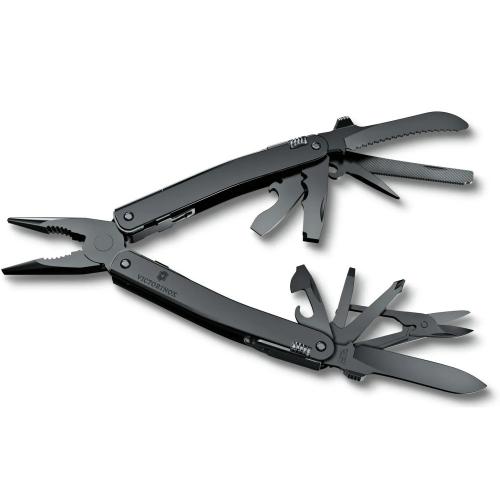 Мультитул Victorinox Swisstool Spirit MXBS 105 мм 24 функції Чорний (3.0226.M3N) Мультитул Victorinox Swisstool Spirit MXBS 105 мм 24 функції Чорний (3.0226.M3N)