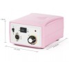 Фрезер SalonHome T-OPZS701 для манікюру та педикюру Pink Set-ZS701 45000 оборотів