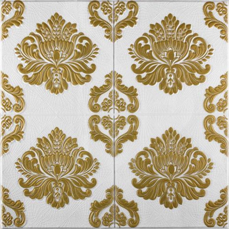 Самоклеюча 3D панель 3D Loft HP-HJH-01-5 Білий вінтаж 700x700x5мм