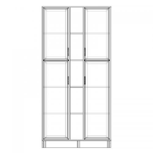 Шафа-Пенал Тиса Мебель ШС-104 Дуб сонома 205x35x100 см Шафа-Пенал Тиса Мебель ШС-104 Дуб сонома 205x35x100 см