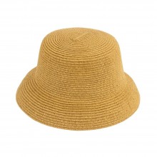 Капелюх солом'яний літній Summer hat чарлі 54-56 Світло-коричневий (17496)
