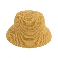 Капелюх солом'яний літній Summer hat чарлі 54-56 Світло-коричневий (17496)