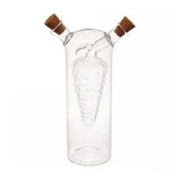 Пляшка для олії та оцту подвійна YIWU Vine 80/300 мл Прозорий (HP-34-14)