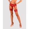 Панчохи під пояс із широким мереживом Obsessive Lacelove stockings XL/2XL в інтернет супермаркеті PbayMarket!