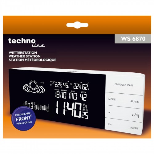 Метеостанція Technoline WS6870 White (WS6870) Метеостанція Technoline WS6870 White (WS6870)