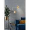 Бра Candellux Hosti 51x39 см Золотистий (21-75468)