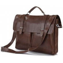 Портфель Vintage 14208 Коричневий, Коричневий