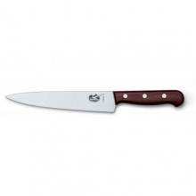 Кухонний ніж Victorinox Rosewood Carving 190 мм Коричневий у подарунковій коробці (5.2000.19G)