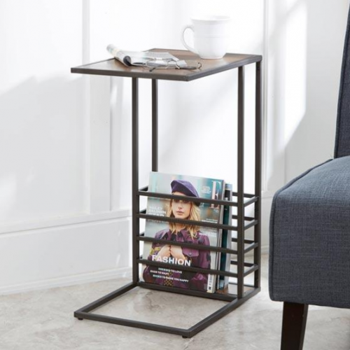 Диваний столик журнальний GoodsMetall у стилі Лофт 600х400х450 ЖС203