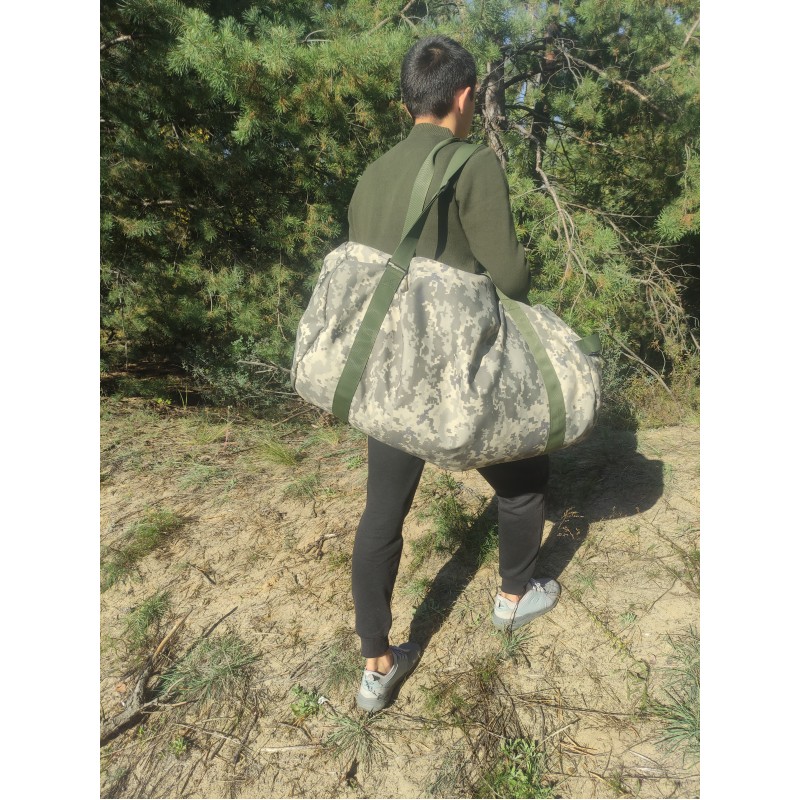 Баул тактичний Дорожка 73х40 100л піксель 5047