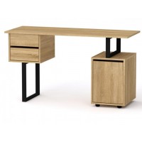 Стіл письмовий Компанит Лофт 4 130х50х72,8 см Дуб сонома Стіл письмовий Компанит Лофт 4 130х50х72,8 см Дуб сонома