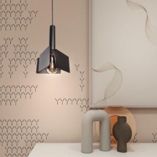 Світильник підвісний MSK Electric Turin у стилі лофт під лампу Е27 NL 2030 BK чорний