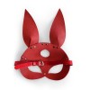 Шкіряна маска Зайчика Art of Sex - Bunny mask, колір Червоний в інтернет супермаркеті PbayMarket!