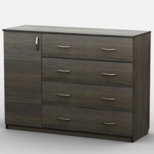 Комод Тиса Мебель АКМ-29 2 Венге 90x60x120 см