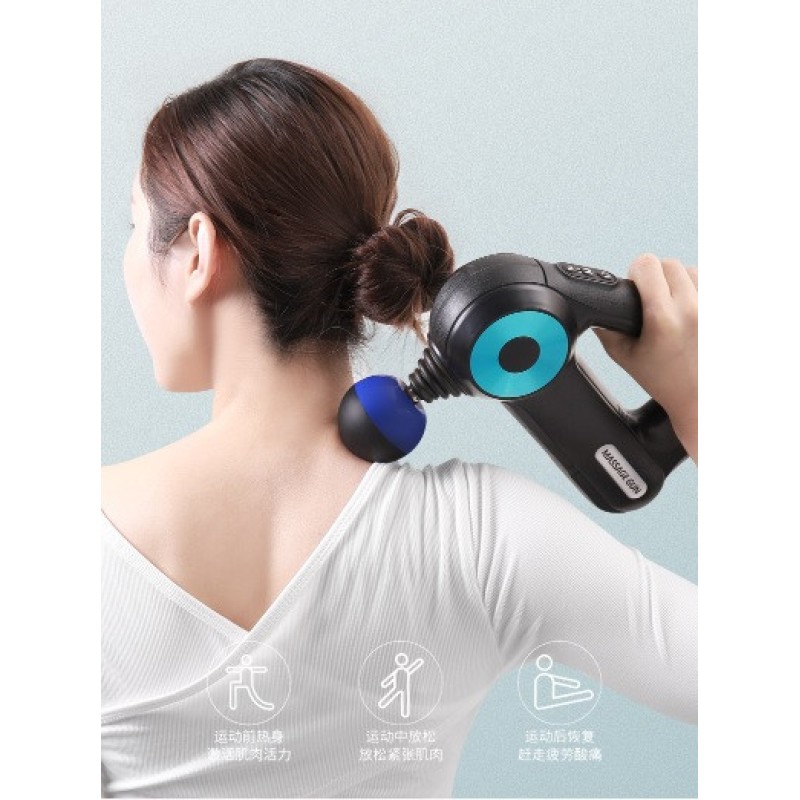 Масажер No Brand Sk-8890 2500 mAh 12 насадок Чорний (1460356420)