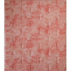 Самоклеюча декоративна 3D панель Loft-Expert рожевий мармур 700x770x5 мм