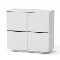 Комод Тумба 1 Компанит МГ 5 85х40х80,4 см Альба білий Комод Тумба 1 Компанит МГ 5 85х40х80,4 см Альба білий