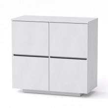 Комод Тумба 1 Компанит МГ 5 85х40х80,4 см Альба білий Комод Тумба 1 Компанит МГ 5 85х40х80,4 см Альба білий