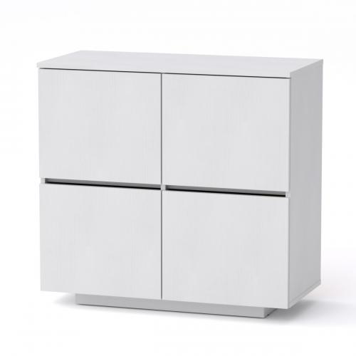 Комод Тумба 1 Компанит МГ 5 85х40х80,4 см Альба білий