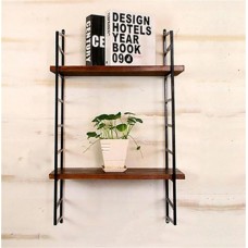 Навісна - настінна полиця у стилі Loft NS-1037 830x500x220 мм Черный