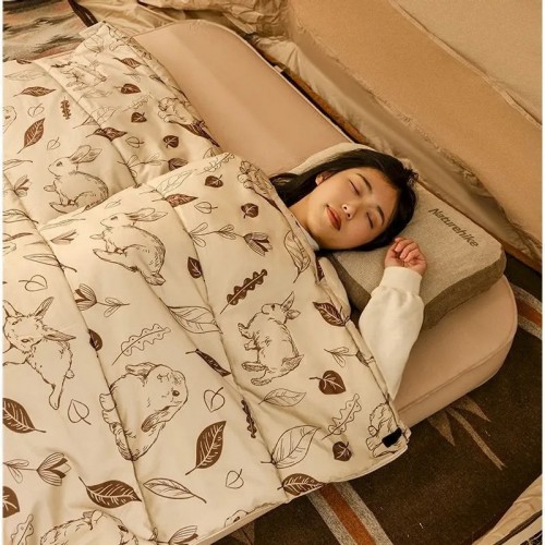Спальник Naturehike MT180 CNH22SD015 L лівий Бежевий (1047-6975641886662)