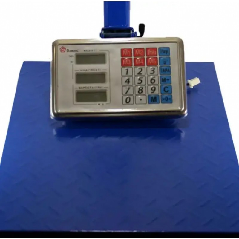 Ваги товарні для зважування Domotec ACS 150 кг FOLD 30х40 6V (1895188010)