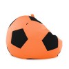 Крісло мішок М'яч Оксфорд 100см Студія Комфорту Розмір Стандарт Помаранчевий + Чорний