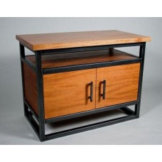 Тумба в стилі Loft NS-1452 880x1000x500 мм Черный