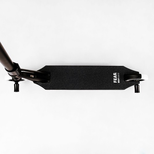Самокат трюковий Best Scooter FEAR SCS система пеги алюмінієвий диск та дека колеса PU 100 кг Black and grey (112899) Самокат трюковий Best Scooter FEAR SCS система пеги алюмінієвий диск та дека колеса PU 100 кг Black and grey (112899)