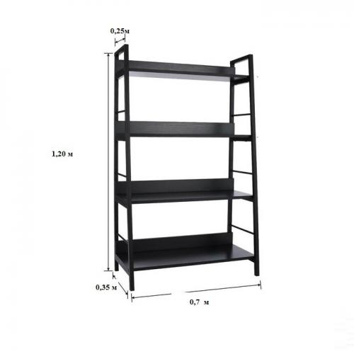 Стелаж GoodsMetall у стилі Лофт 1200х700х350 СТЖ1135 Стелаж GoodsMetall у стилі Лофт 1200х700х350 СТЖ1135