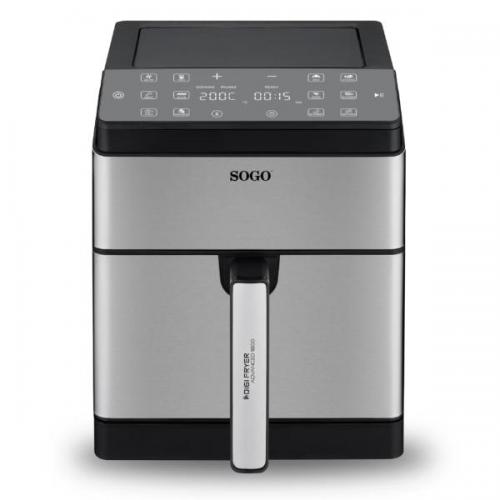Мультипіч Sogo 8 л Сріблясто-чорний SS-10915 Мультипіч Sogo 8 л Сріблясто-чорний SS-10915