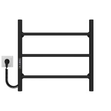 Рушникосушарка електрична Оріон П3 500х500 Deffi Чорний JD03 (C.OR.50.50.3.E.B.L.1)