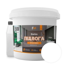 Епоксидна наливна підлога Barko 1 кг Білий (Barko/1wh)
