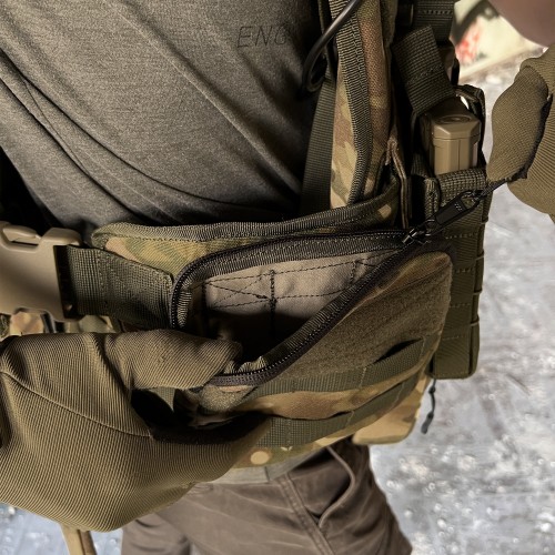 Тактичний підсумок для бічних бронеплит BroniQ Cordura 1000D MULTICAM (010735)