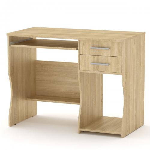Стіл комп'ютерний СКМ 7 Компаніт 100х55х77 см Дуб сонома Стіл комп'ютерний СКМ 7 Компаніт 100х55х77 см Дуб сонома