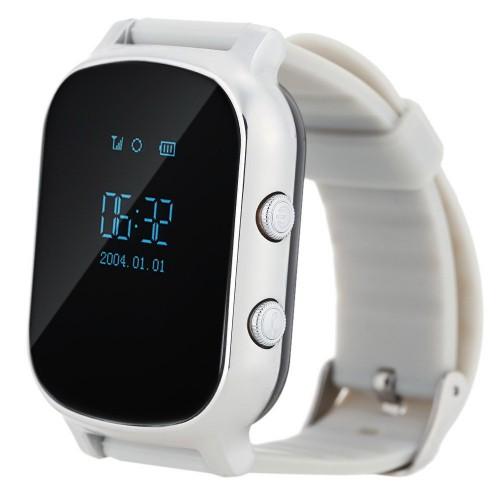 Дитячий Розумний Смарт Годинник Baby Smart Watch T58 Сріблястий (5066)