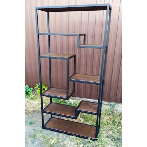 Стелаж GoodsMetall у стилі Лофт 1600х800х300 СТЖ201