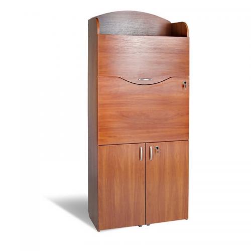 Стіл-Бюро Тиса Мебель Б-2 Яблуня локарно-темна 1940x380x800 мм Стіл-Бюро Тиса Мебель Б-2 Яблуня локарно-темна 1940x380x800 мм