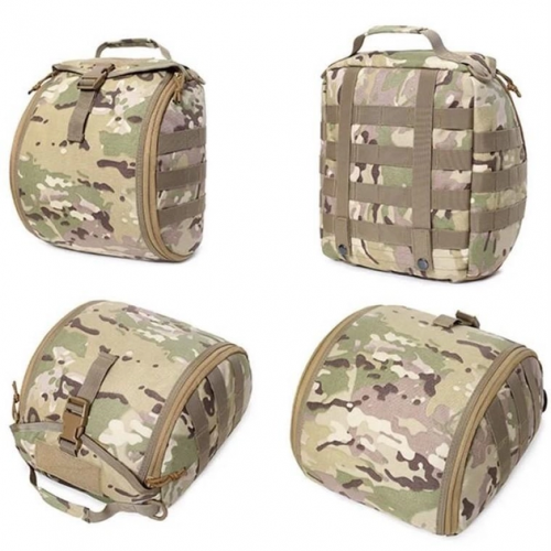 Сумка-підсумок для шолома Mil-Tec з кріпленням Molle 30х25х16 см Мультикам (2053137986) Сумка-підсумок для шолома Mil-Tec з кріпленням Molle 30х25х16 см Мультикам (2053137986)