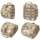 Сумка-підсумок для шолома Mil-Tec з кріпленням Molle 30х25х16 см Мультикам (2053137986)
