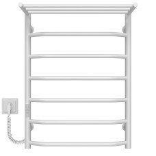 Рушникосушарка електрична Трапеція з полицею П7 500х700 Deffi Білий WD03 (C.TP.70.50.7.E.W.L.3)