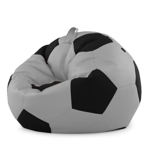 Крісло мішок М'яч Оксфорд 120см Студія Комфорту Великий Сірий + Чорний Крісло мішок М'яч Оксфорд 120см Студія Комфорту Великий Сірий + Чорний