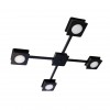 Люстра стельова MSK Electric Space 4 плафони GX53 Чорний NL 12040-4 BK