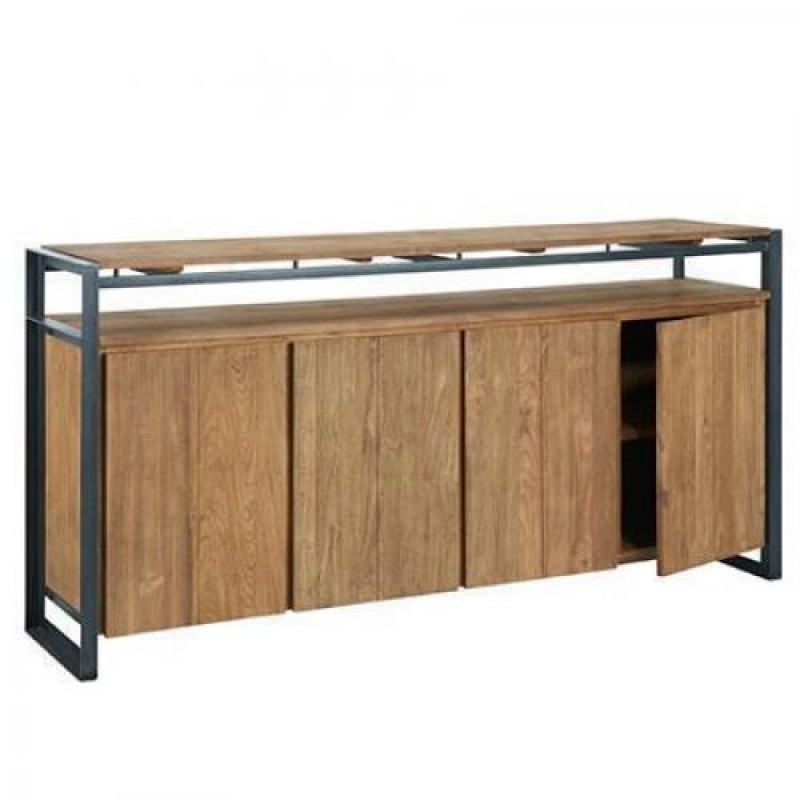 Комод Loft NS-263 1030x2000x450 мм Чорний