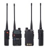 Рація Baofeng UV-5R Black + Гарнітура Baofeng з кнопкою РТТ
