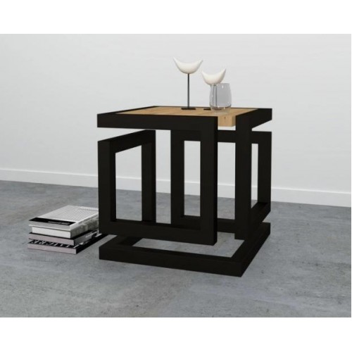 Журнальний столик GoodsMetall у стилі Лофт 450х450х550 ЖС467 Журнальний столик GoodsMetall у стилі Лофт 450х450х550 ЖС467