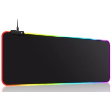 Ігрова поверхня з RGB підсвіткою FeelTouch 800х300х3 мм Black